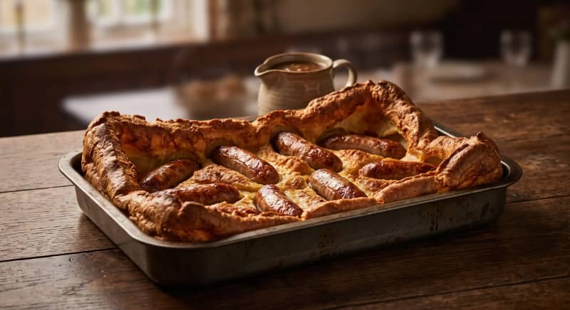 Classic Toad in the Hole Recipe – Easy British Favourite
